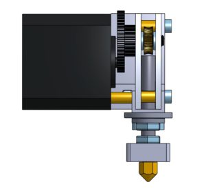 new printhead, front view